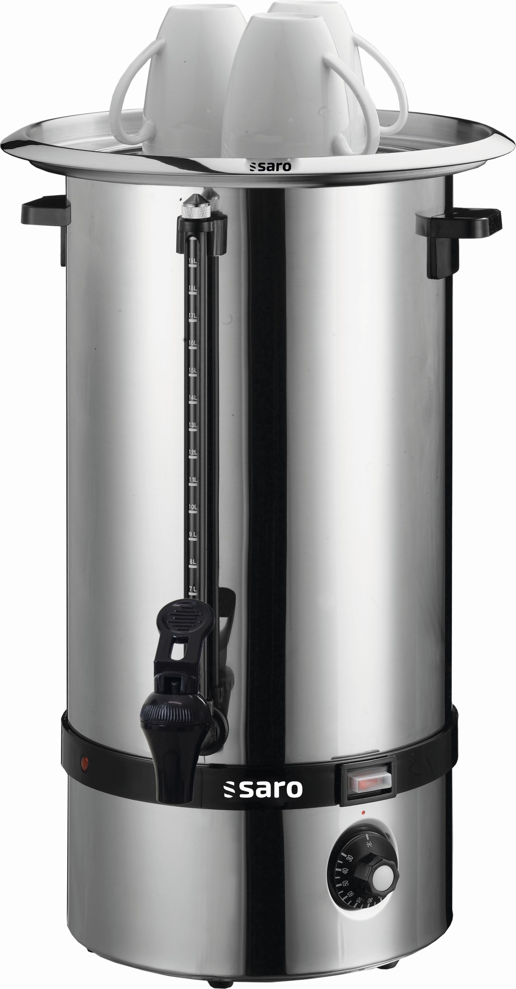 600W 10L Commercial Hot Chocolate Warmer Machine Electric Hot Drink Mixer  Blender Coffee Milk Wine Tea Dispenser Machine