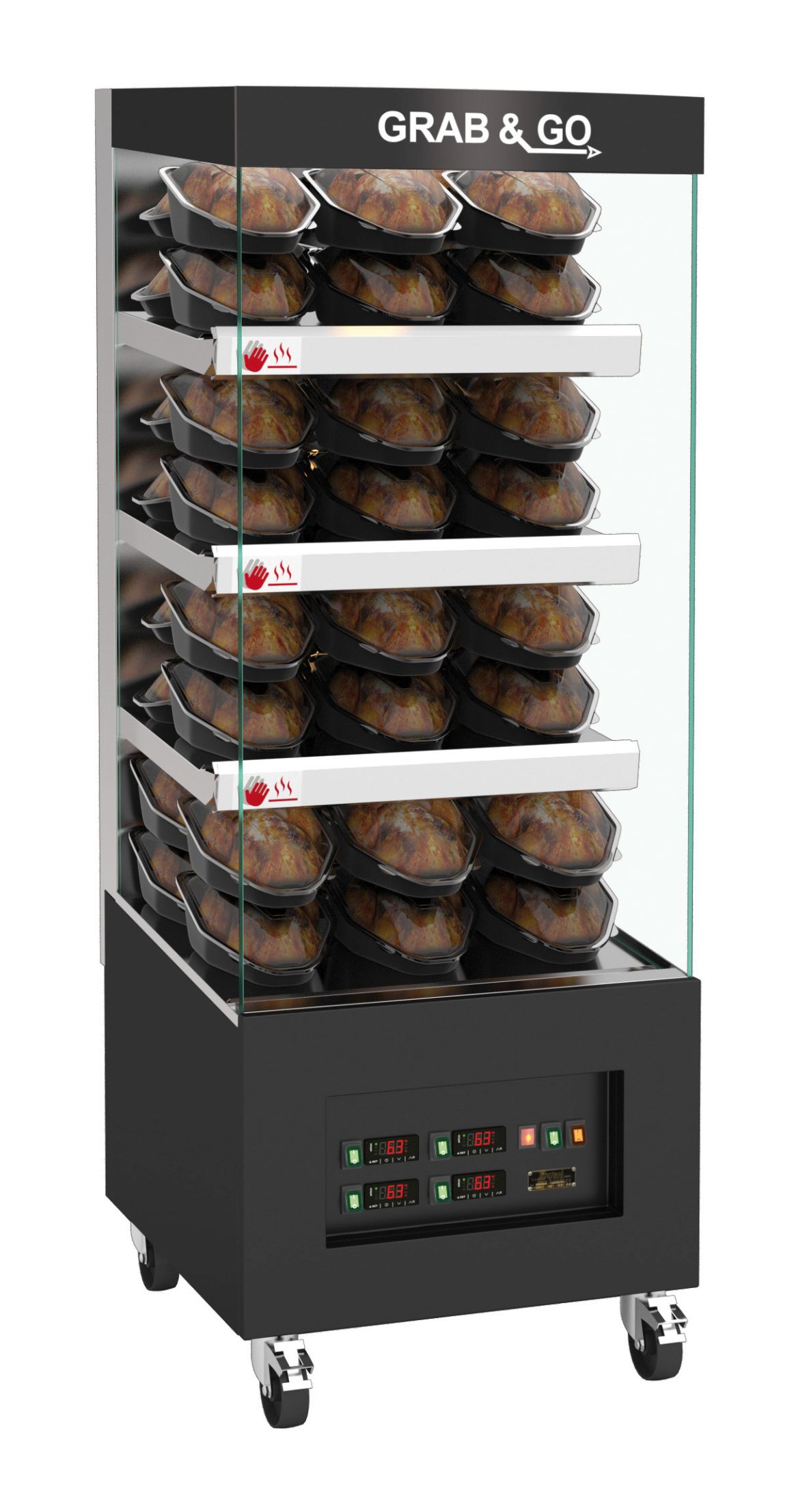 SARO Self-service warming showcases 4/5 zones
model 6MCV4LS.I