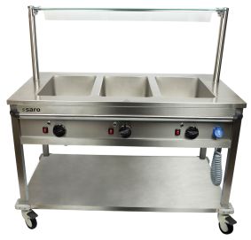 SARO Bain Marie trolley
model BTS-3