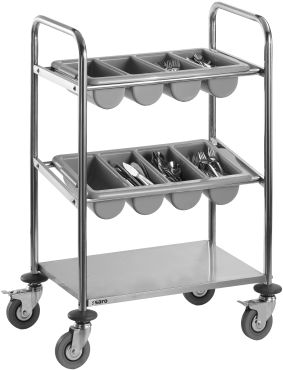 SARO Cutlery trolley
model INES