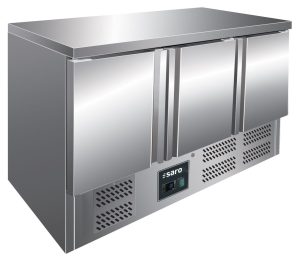 SARO Cooling table with 3 doors,
model VIVIA S 903 S/S TOP