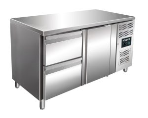 SARO Cooling table with 1 door and 1x 2 drawer set, modell KYLJA 2110 TN