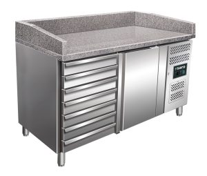 SARO Pizza preparation table with drawers
model MARGA PZ 1610 TN