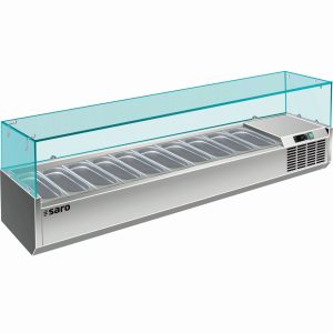 SARO Refrigerated Table Top Display - 1/4 GN
model VRX 2000/330