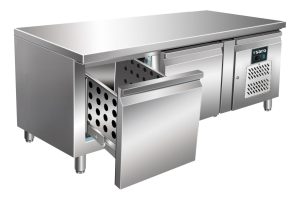 SARO Refrigerated undertable with drawers
model UGN 2100 TN-2S
