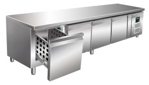 SARO Refrigerated undertable with drawers
model UGN 4100 TN-4S