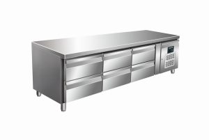 SARO refrigerated undercounter cooling tabel, 3x2 drawers 
model UGN 3160 TN