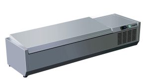 SARO Refrigerated Table Top Display with lid - 1/3
model VRX 1200 S/S