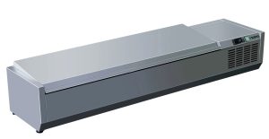 SARO Refrigerated Table Top Display with lid - 1/3
model VRX 1400 S/S