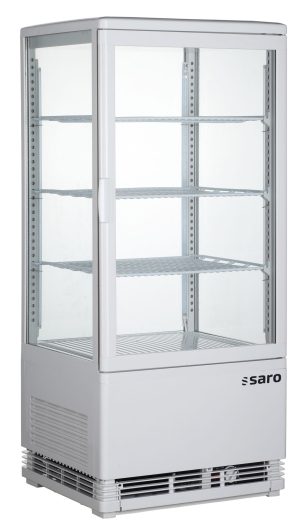 SARO Mini Refrigerated Showcase Ventilated Cooling
model SC 80 white