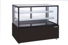 SARO Cake Display Case 510L Black 
model VANESSA