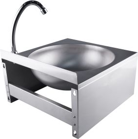 SARO Hand washbasin with knee control,
model Justin