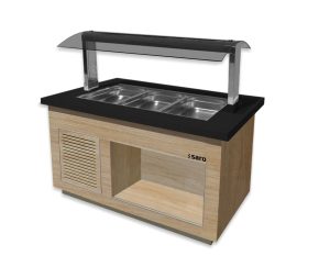 SARO Hot buffet
model PREMIUM LINE SB-H 130 OAK
