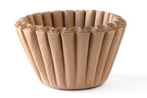 SARO Basket filter paper for coffee machines, unbleached
