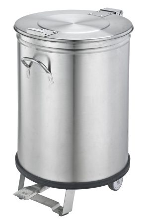 SARO Waste bin on wheels with opening pedal,
model ME 105