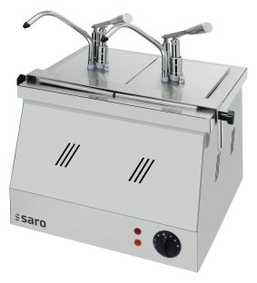 SARO Bainmarie 2 x 1/4 and 2 x 1/6 with pump head
model BM-0214