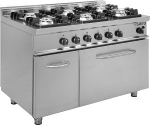SARO Gas stove with gas oven
model E7/KUPG6LN