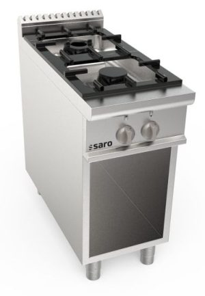 SARO Gas stove open substructure 2 burners LQ
model LQ / CUG2BA
