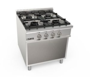 SARO Gas stove open substructure 4 burners LQ
model LQ / CUG4BA