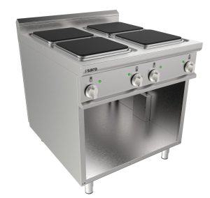 SARO Electric oven open substructure 4 plates LQ
model LQ / CQE4BA