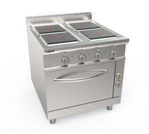 SARO Electric stove + oven 4 plates LQ
model LQ / CQE4LE