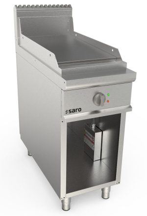 SARO Electric griddle plate with open stand
model LQ / FTE2BAL
