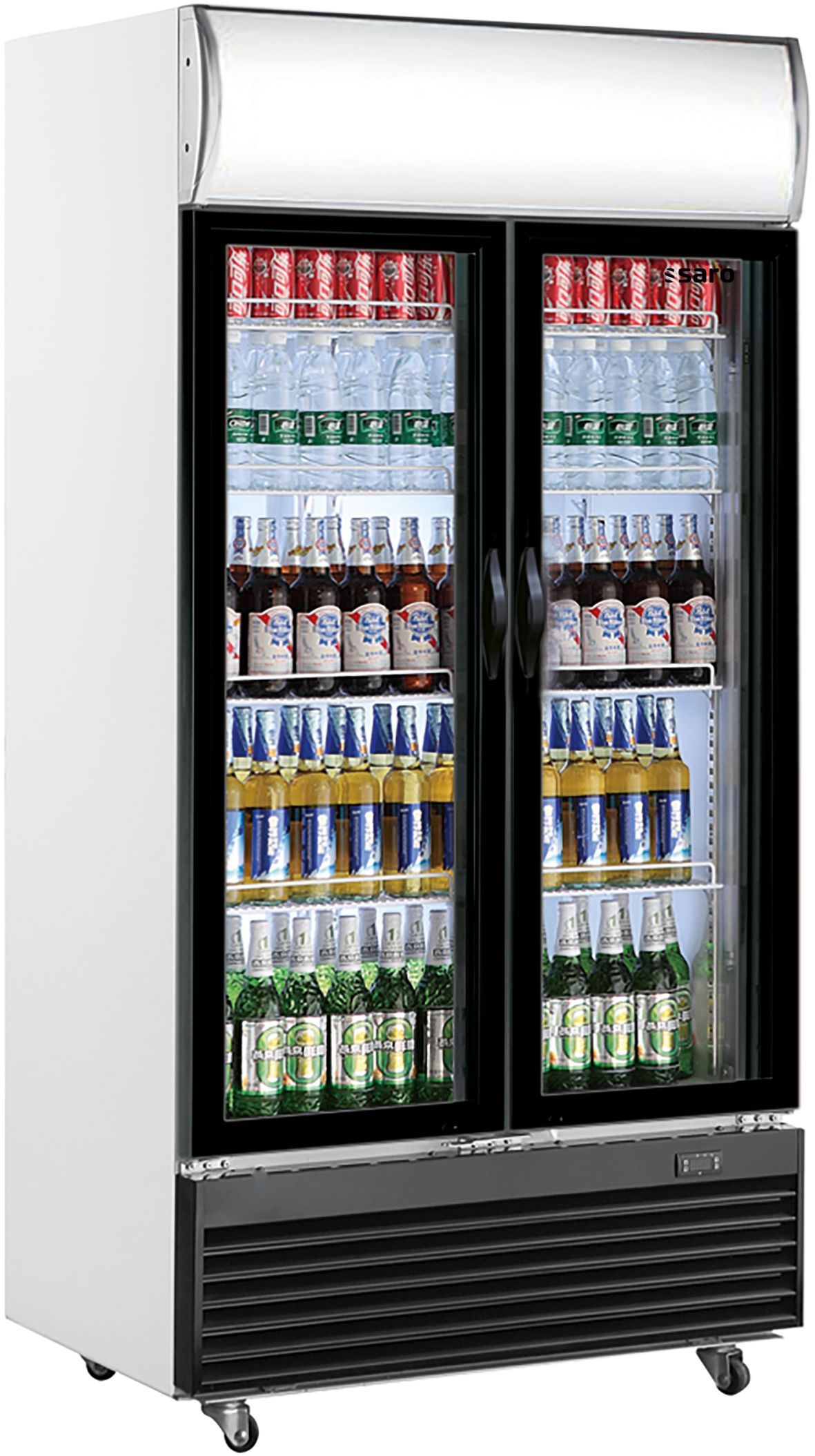 SARO Bottle cooler with canopy - 2 doors
model GTK 800