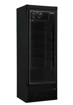 SARO Freezer with glass door - black
model GTK 560
