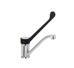 SARO Single-hole mixer tap with swivel lever 
model ISABELLA