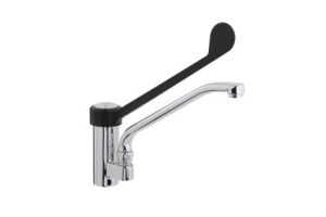 SARO Single-Hole Mixer Tap with Swiveling Spout 
model ANNA