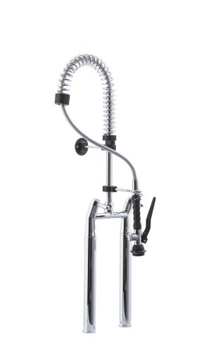 SARO 2-Hole Pre-rinse Faucet Extra Tall 
model MELANIE