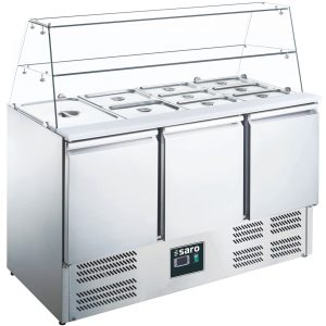 SARO Saladette with glass top
model ES 903 G