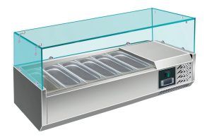 SARO Refrigerated Table Top Display modell EVRX 1400/380