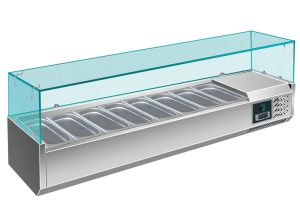 SARO Refrigerated Table Top Display modell EVRX 1800/380