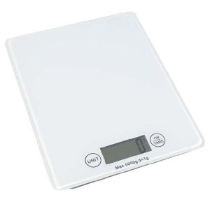 SARO Digital kitchen scale / With glass plate up to 5 kg
model 4745BO