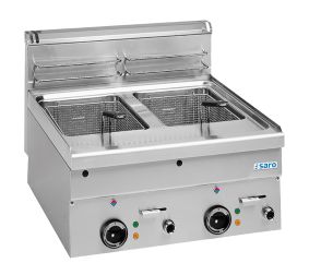 SARO Electric Fryer 10+10 L Tabletop 600 Line
model EF66