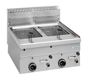 SARO Gas Fryer 8+8 L Tabletop 600 Line
model GF66