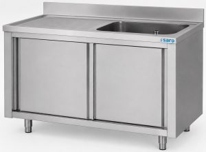 SARO Sink cabinets with sliding doors 1200