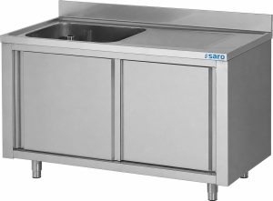 SARO Sink cabinets with sliding doors 1200