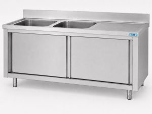 SARO Sink cabinets with sliding doors 1600