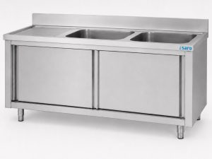 SARO Sink cabinets with sliding doors 1600