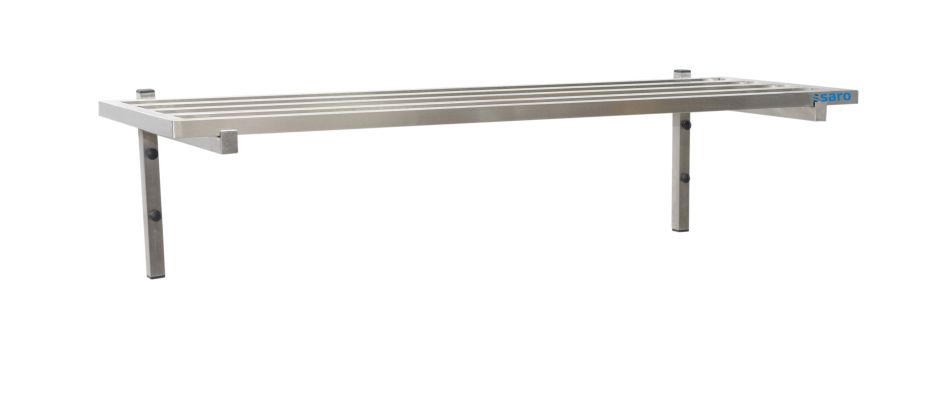 SARO Wall shelves with struts, 1400mm