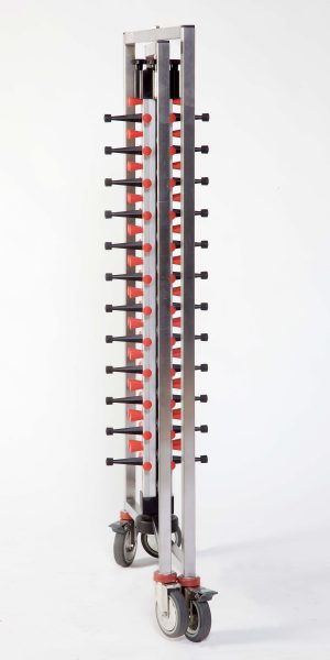 SARO Plate Stacker Plate-Mate
model PM 48 FOLDABLE