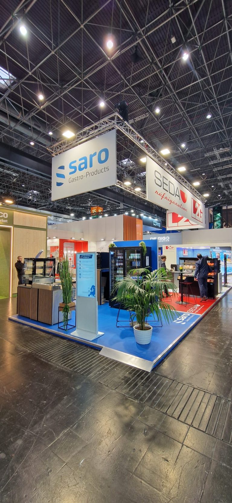 EuroShop 2026: Saro presented itself together with L2G and Groupe SEDA