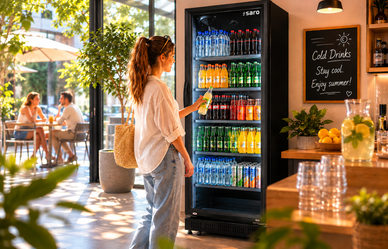 Beverage cooling in summer: Why visible cooling technology is now part of the sales concept